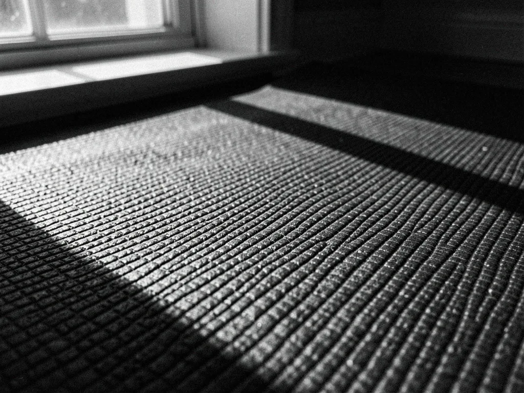 Yoga mat texture