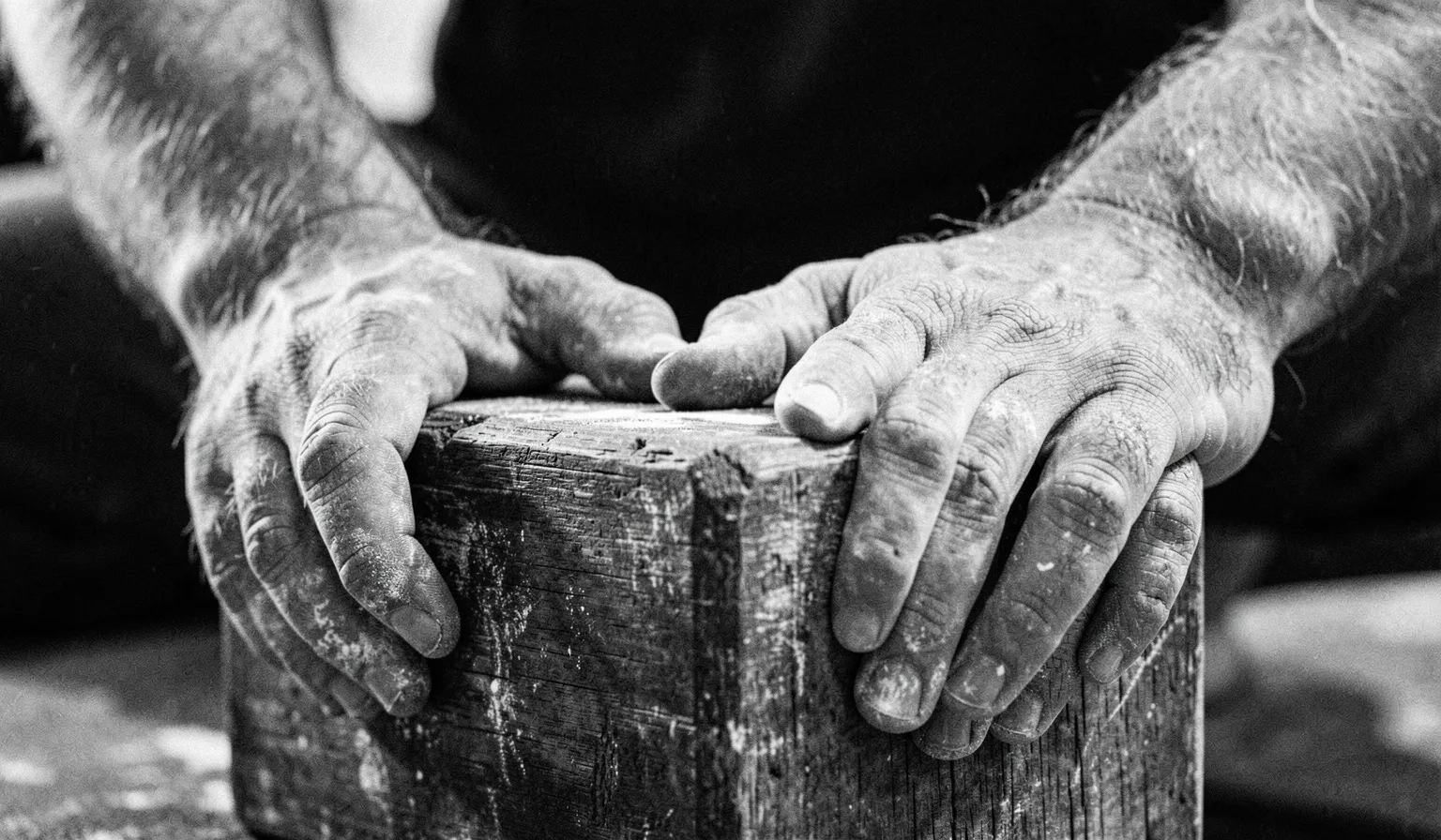 The texture of hard work